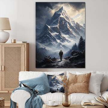 Mountain Trails Harmony I - Hiking Canvas Wall Art